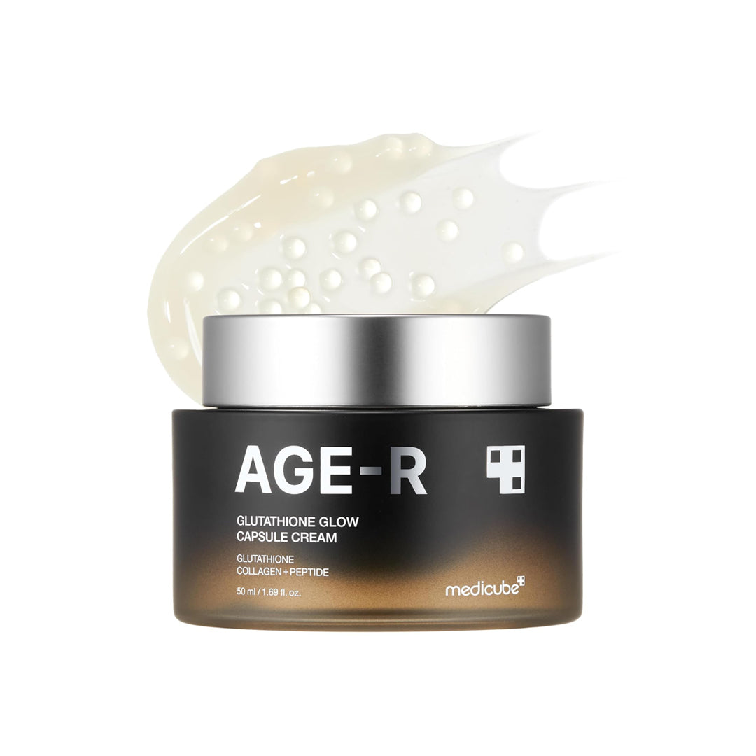 MEDICUBE AGE-R Glutathione Glow Capsule Cream - veido kremas su glutationu