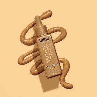 MINETAN Bronze Drops švytėjimo suteikiantys lašai