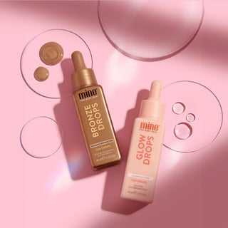 MINETAN Bronze Drops švytėjimo suteikiantys lašai