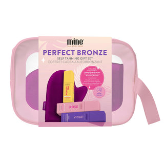 MINETAN Perfect Bronze Self Tanning Kit - dovanų rinkinys