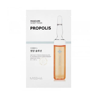 MISSHA Mascure Propolis Nutrition - lakštinė veido kaukė su propoliu