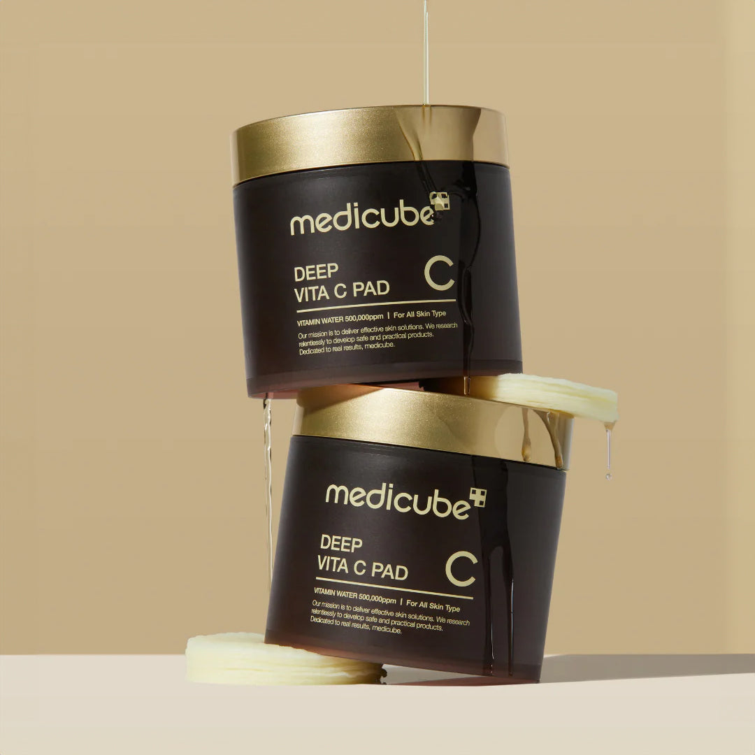 MEDICUBE Deep Vita C Pad - tonizuojantys diskeliai veidui