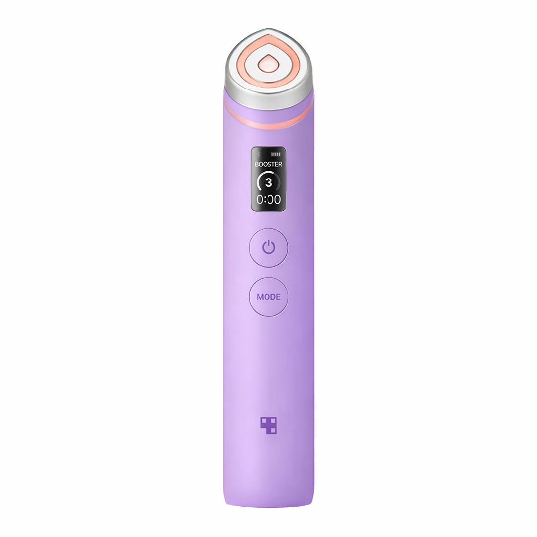 Medicube AGE-R Booster Pro - violetinės spalvos veido priežiūros aparatas