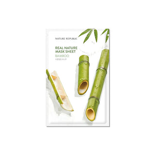 NATURE REPUBLIC Real Nature Bamboo Mask Sheet - veido kaukė