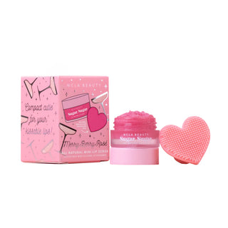 NCLA Beauty Merry Berry Rosé Mini Lip Scrub Set - rinkinys lūpoms
