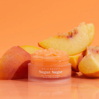 NCLA Beauty Sugar Sugar Peach Lip Scrub - lūpų šveitiklis
