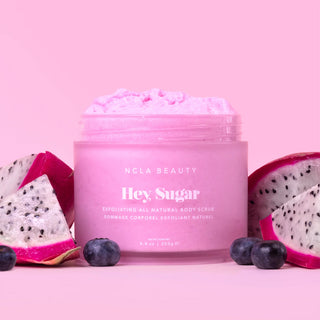 NCLA Beauty Hey, Sugar Dragon Fruit & Acai Berries - kūno šveitiklis