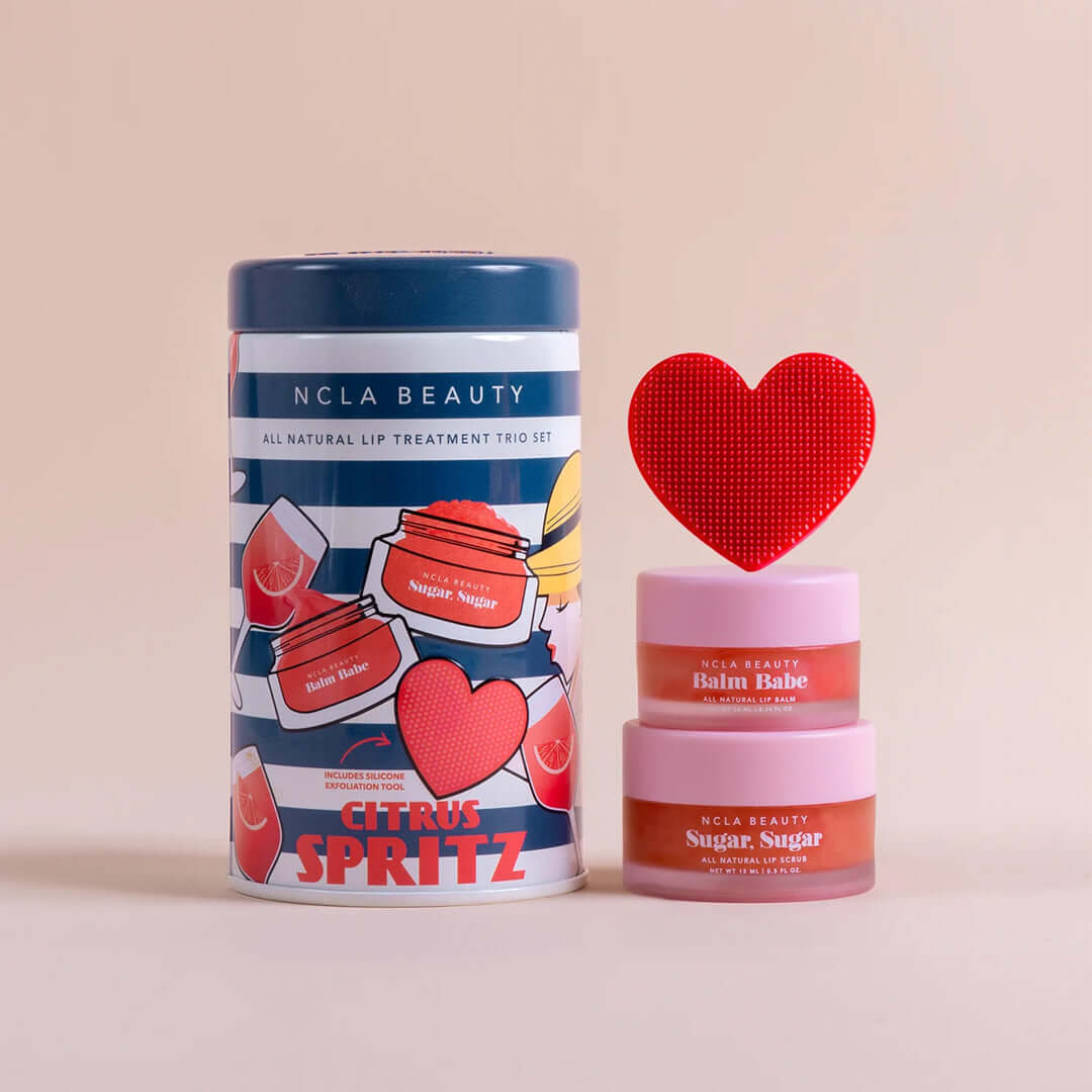 NCLA Beauty Citrus Spritz Lip Care Value Set - rinkinys lūpoms
