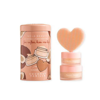 NCLA Beauty Coconut Vanilla Lip Care Value Set - rinkinys lūpoms