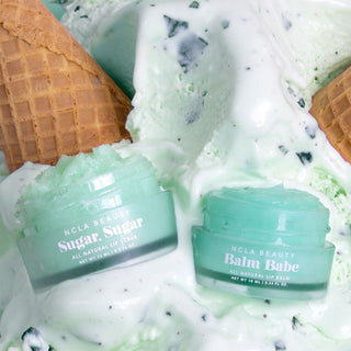 NCLA Beauty Sugar Sugar Mint Gelato Lip Scrub - lūpų šveitiklis