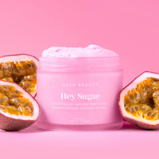 NCLA Beauty Hey, Sugar Passion Fruit - kūno šveitiklis