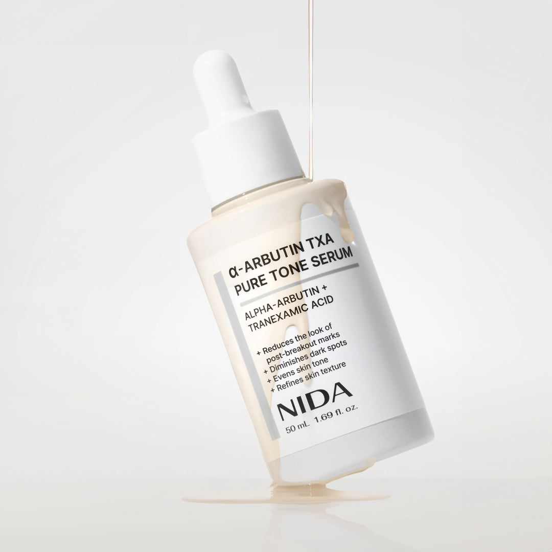 NIDA Alpha-Arbutin TXA Pure Tone Serum - skaistinantis veido serumas