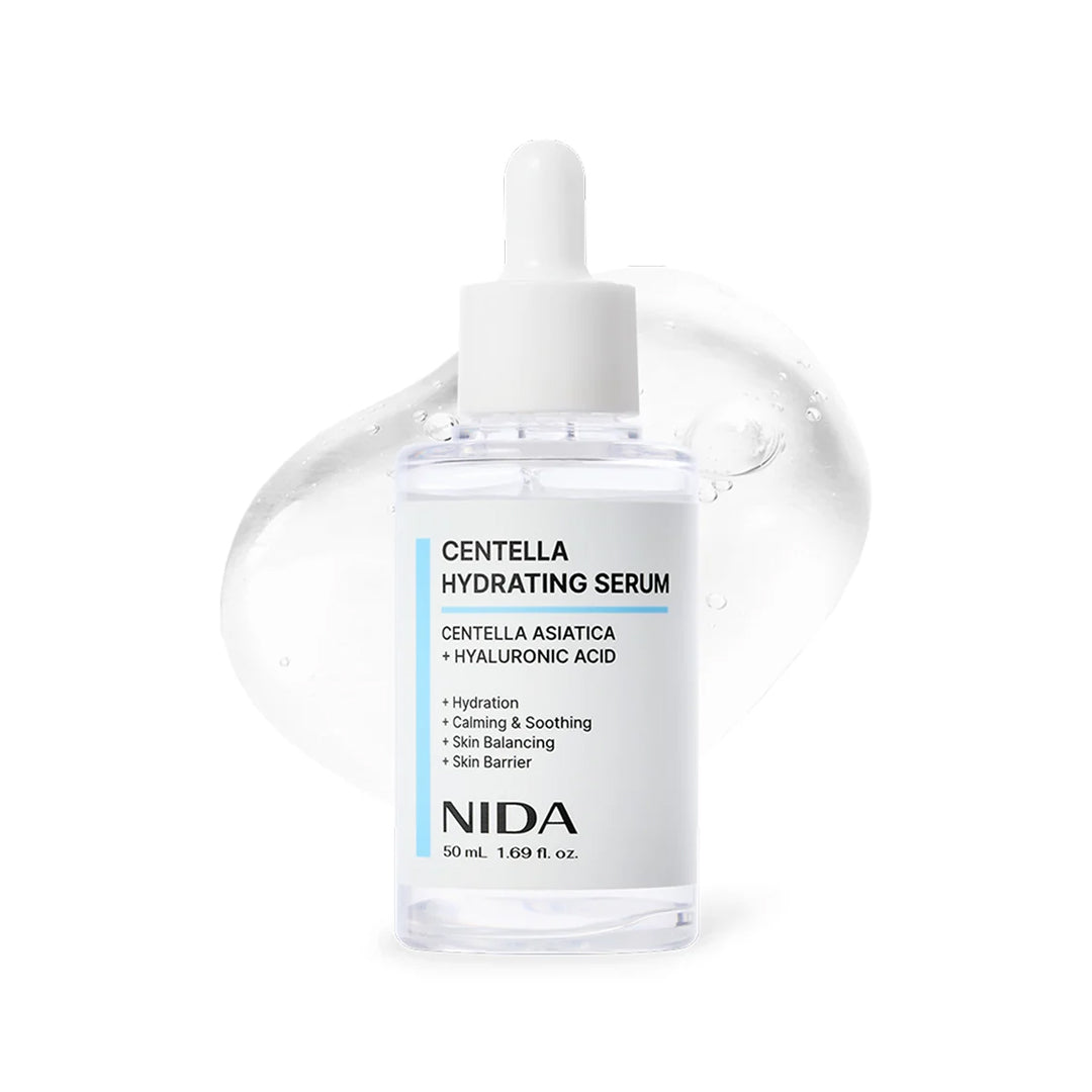 NIDA Centella Hydrating Serum - drėkinantis ir raminantis veido serumas