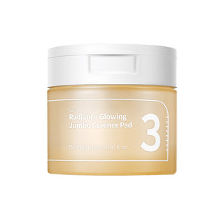 NUMBUZIN No.3 Radiance Glowing Jumbo Essence Pad - tonizuojantys padeliai