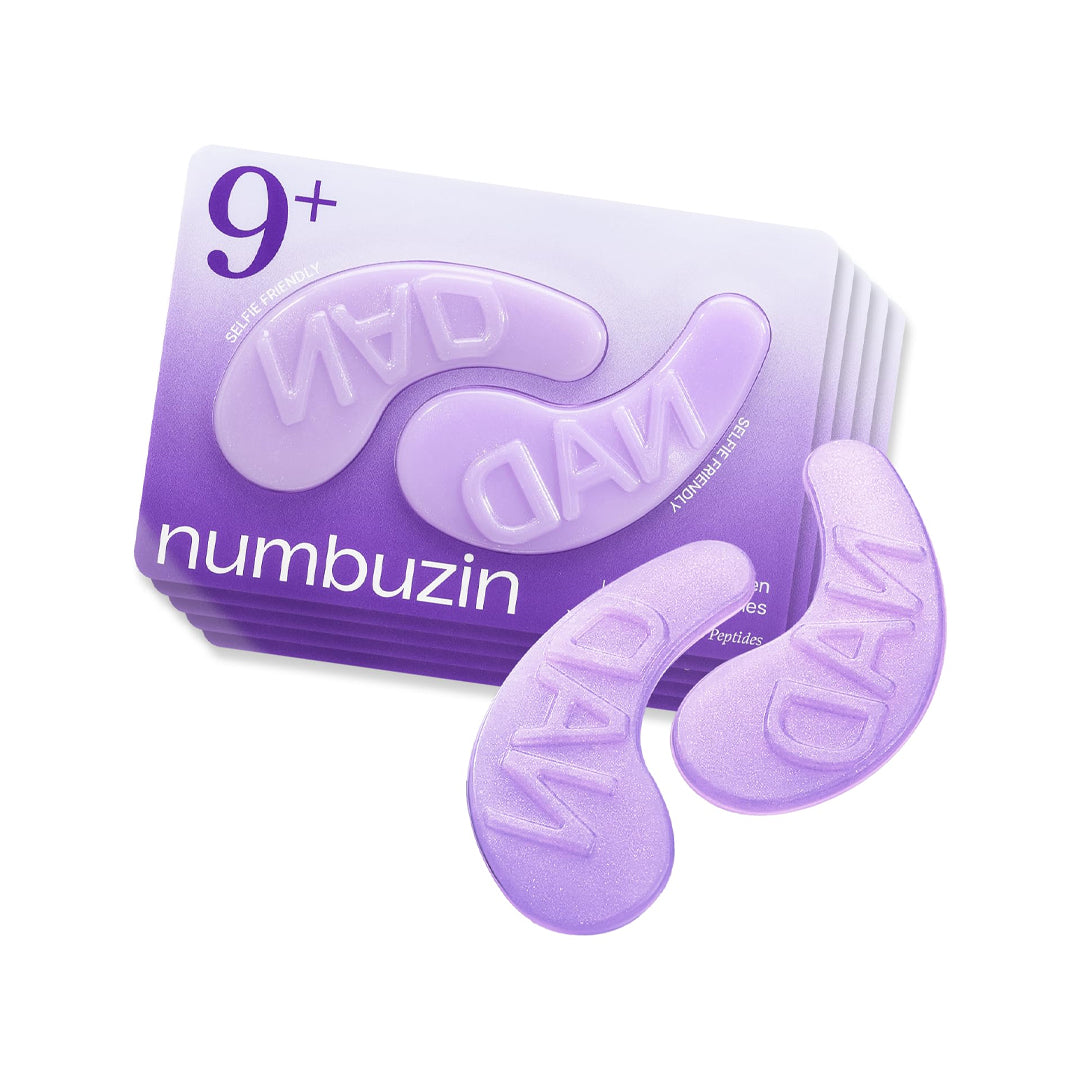 NUMBUZIN No.9 NAD+ Collagen Under Eye Patches - hidrogelinės paakių kaukės
