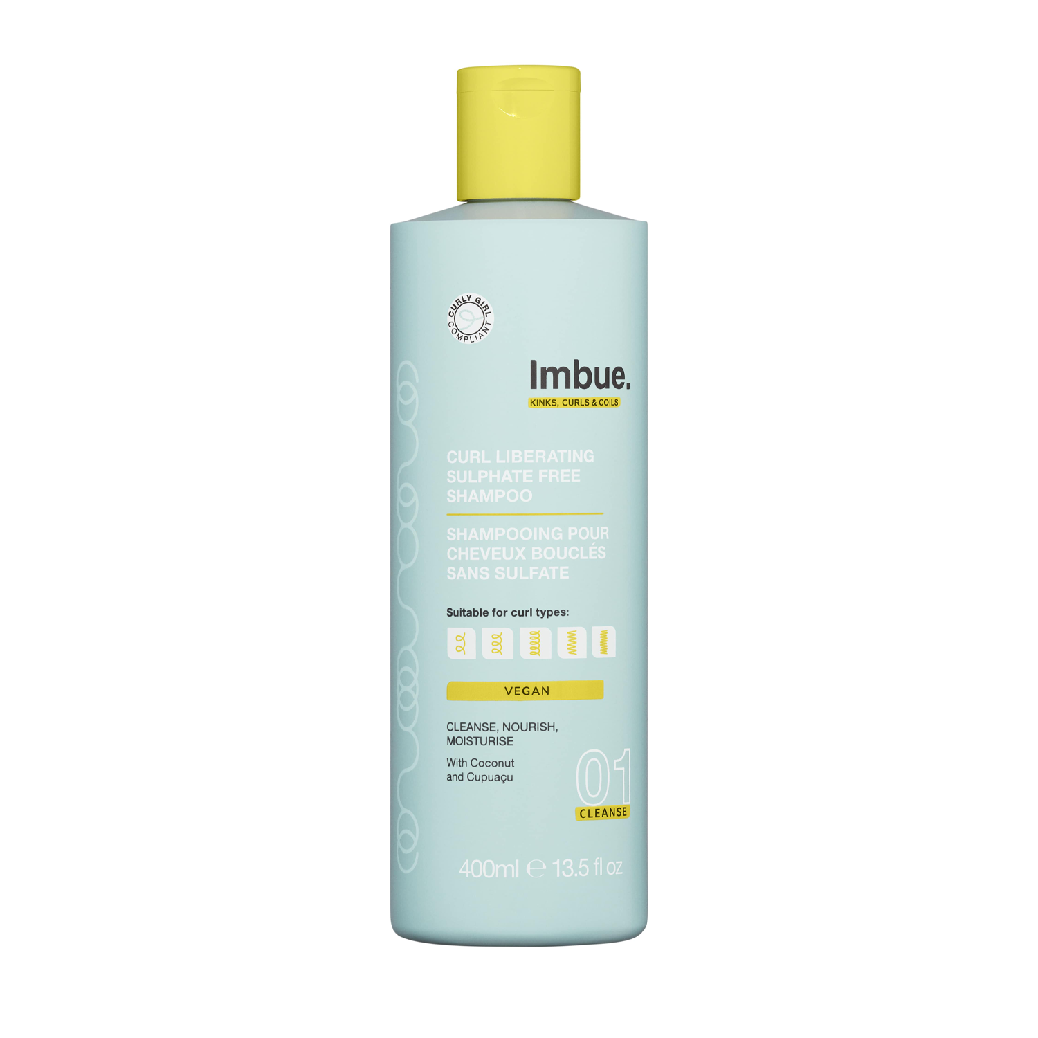 IMBUE Curl Liberating Shampoo - šampūnas garbanoms