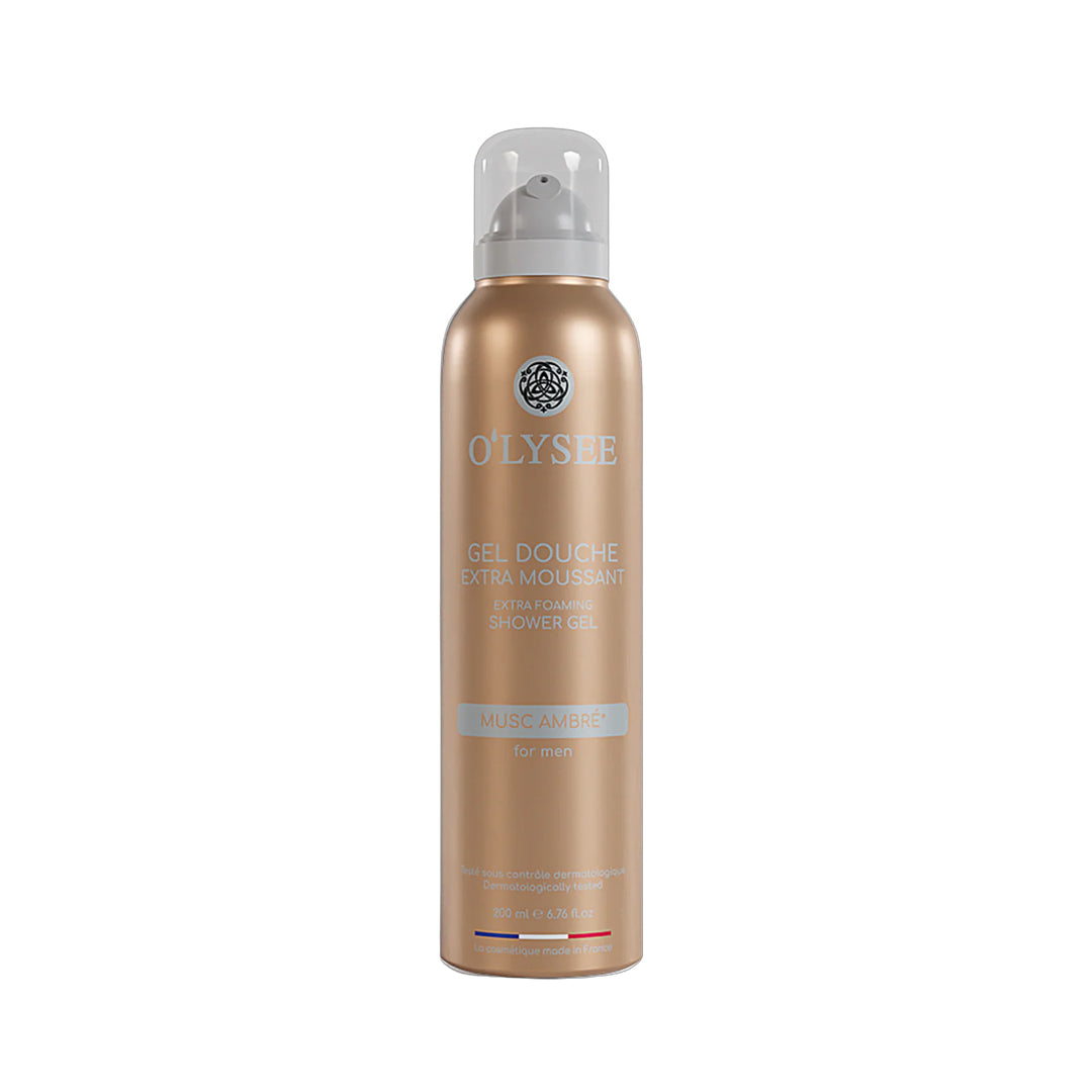 O'LYSEE Musc Ambre - dušo gelis vyrams, 200ml