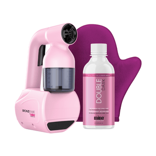 Minetan Bronze Babe Spray Tan Set (Pink)