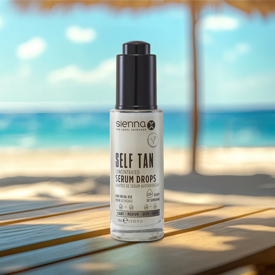 SIENNA X Concentrated Serum Drops - savaiminio įdegio serumas