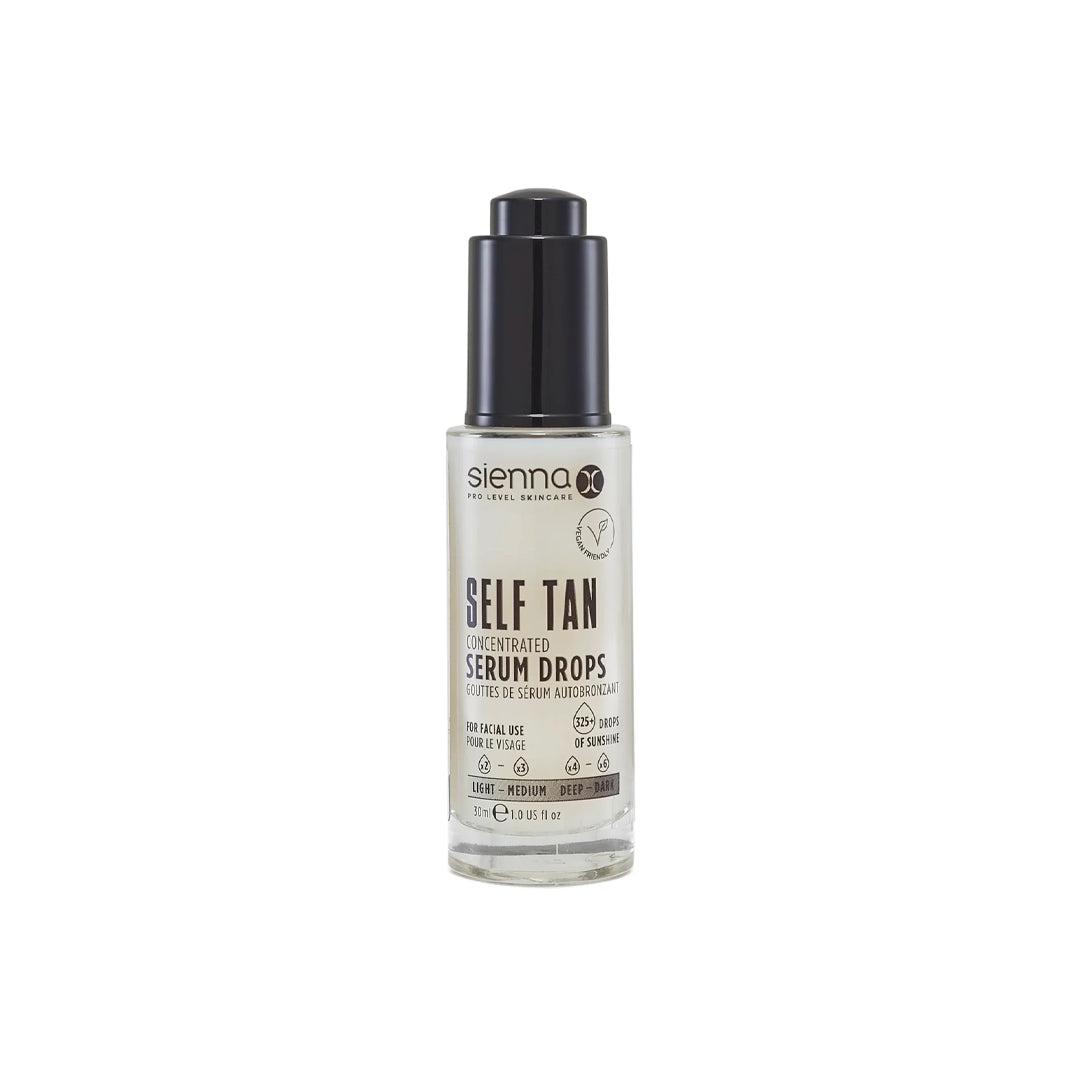 SIENNA X Concentrated Serum Drops - savaiminio įdegio serumas