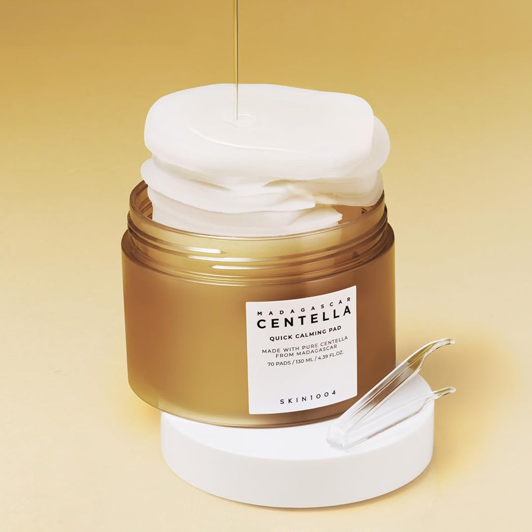 SKIN1004 Madagascar Centella Quick Calming Pad - tonizuojantys diskeliai veidui