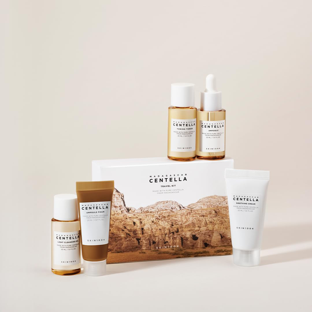 SKIN1004 Madagascar Centella Travel Kit - kelioninis kosmetikos rinkinys