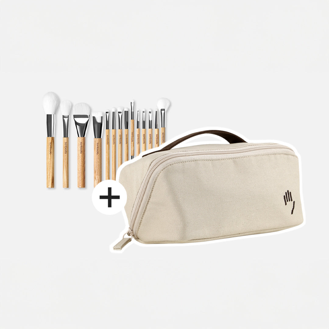 SONBODA B14 14-piece makeup pro brush set - profesionalus šepetėlių rinkinys