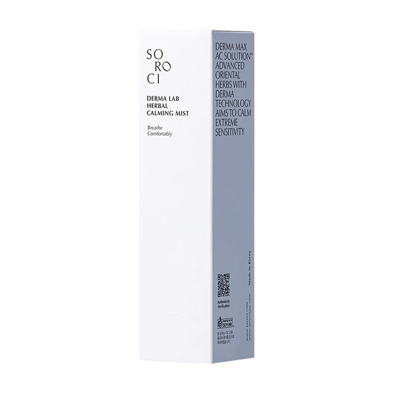 SOROCI Derma Lab Herbal Calming Mist - raminanti dulksna veidui