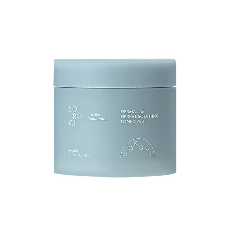 SOROCI Derma Lab Herbal Soothing Toner Pad - raminamieji diskeliai