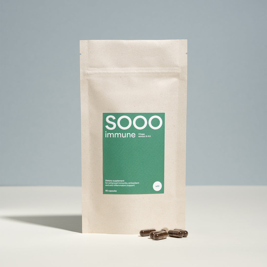 SOOO immune papildymas: Chaga ekstraktas