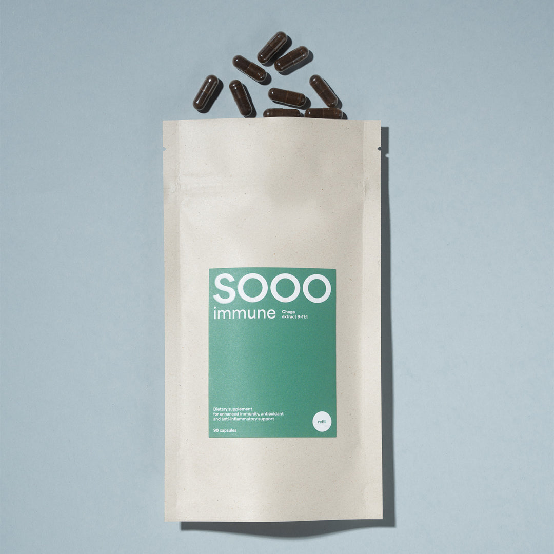 SOOO immune papildymas: Chaga ekstraktas