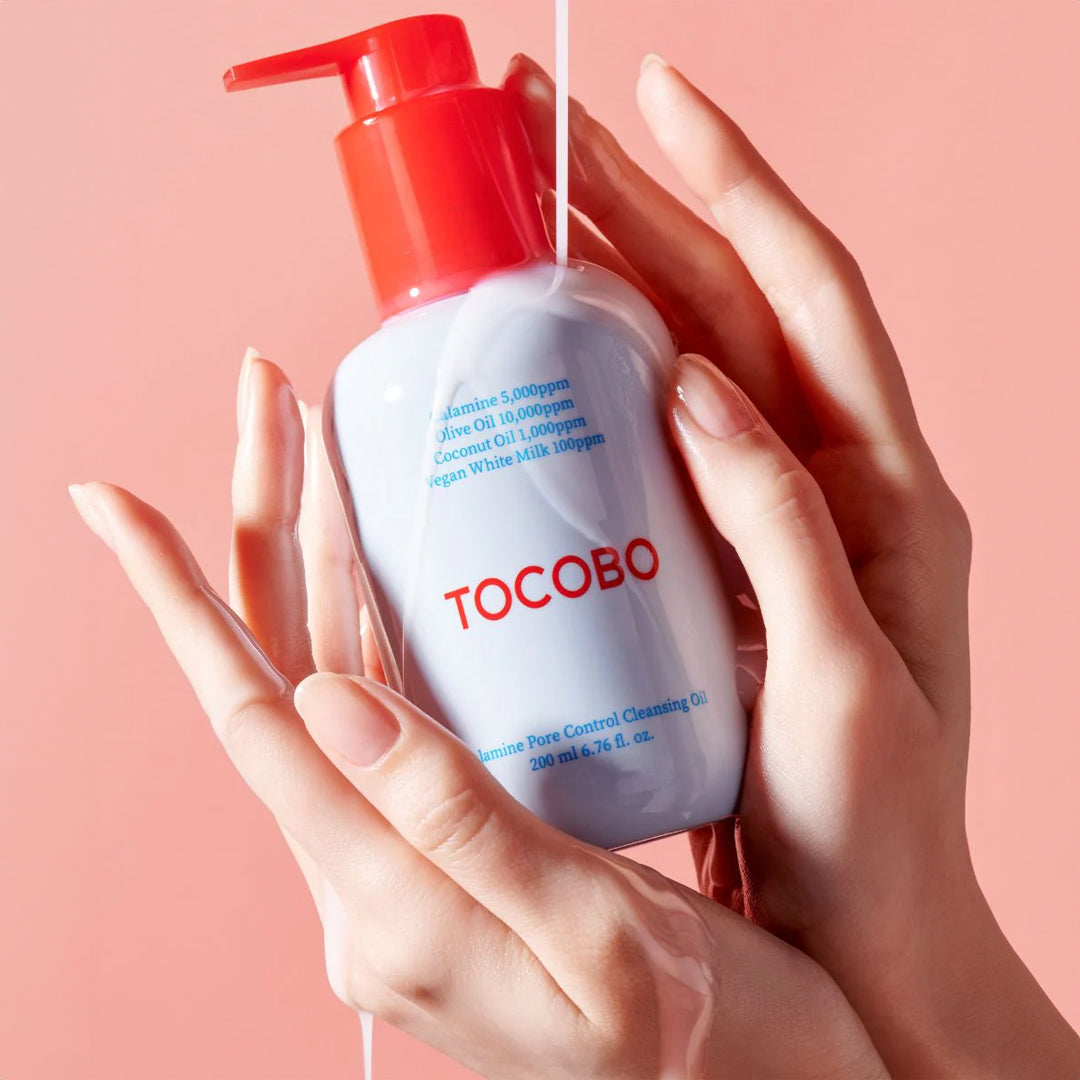TOCOBO Calamine Pore Control Cleansing Oil - valomasis veido aliejus