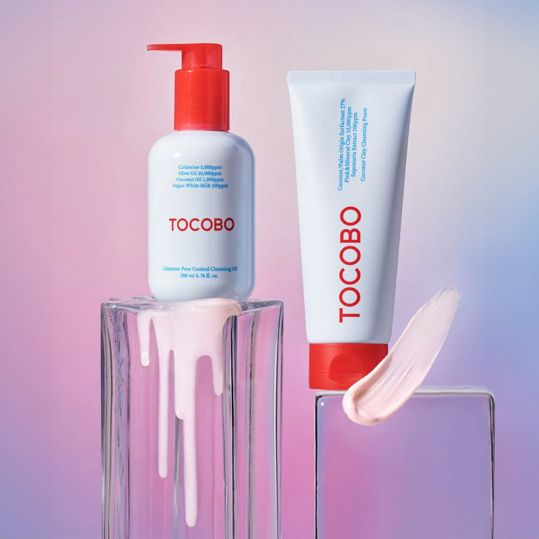 TOCOBO Calamine Pore Control Cleansing Oil - valomasis veido aliejus