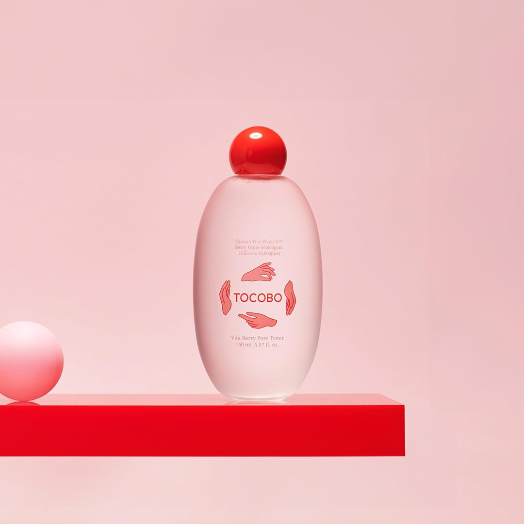 TOCOBO Vita Berry Pore Toner - veido tonikas probleminei odai