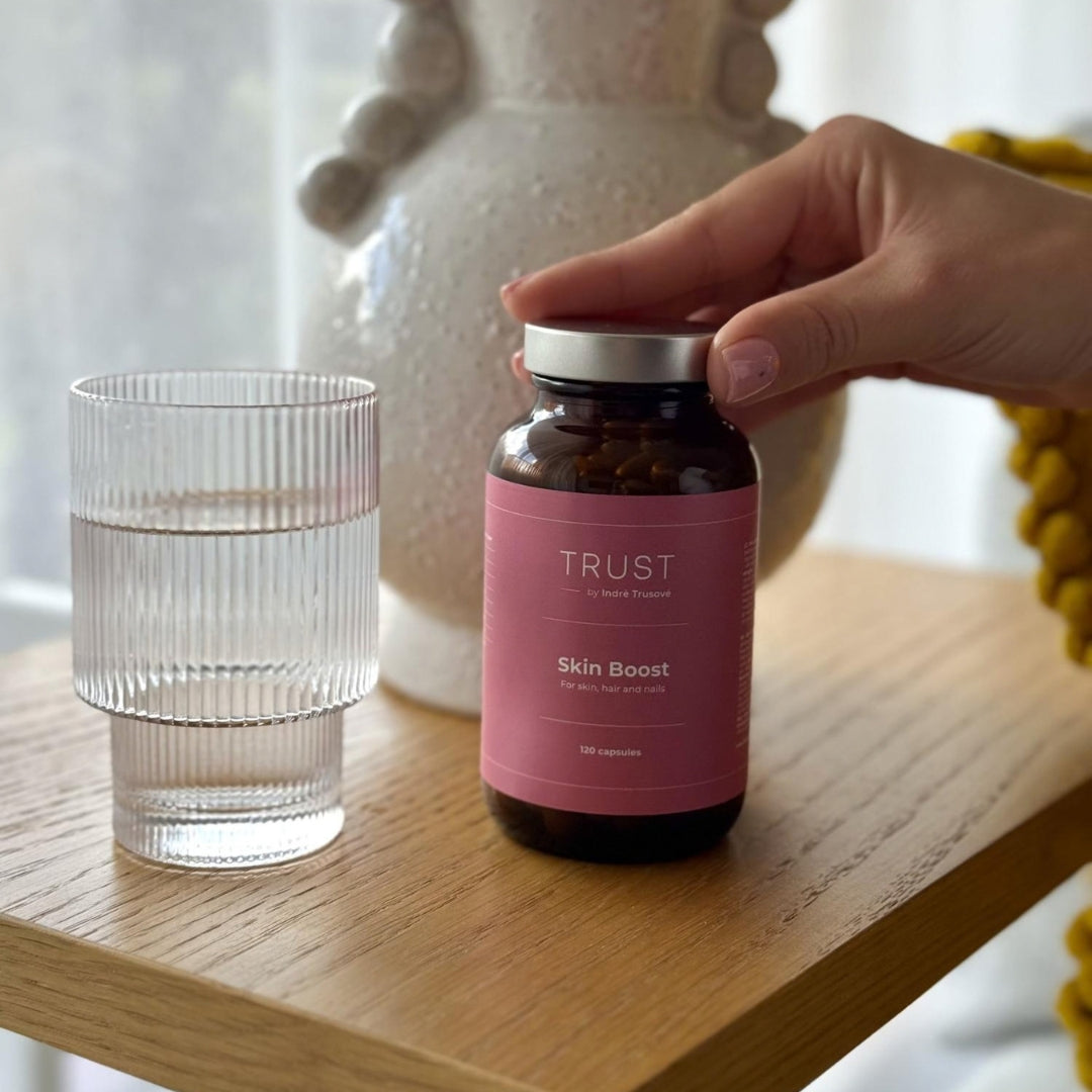 TRUST Skin Boost maisto papildų kompleksas moterims