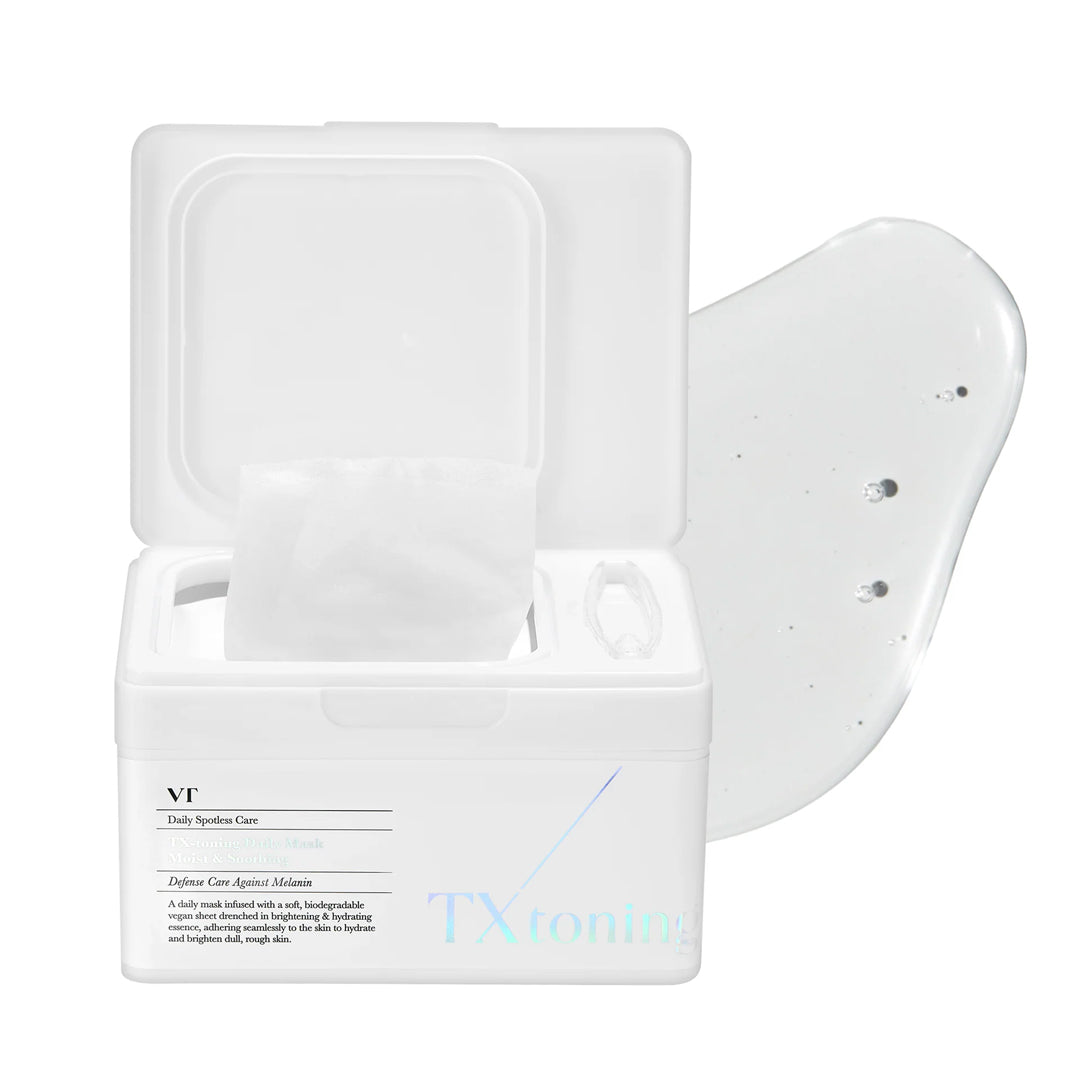 VT Cosmetics TX Toning Daily Mask - veido kaukės, 30 vnt.