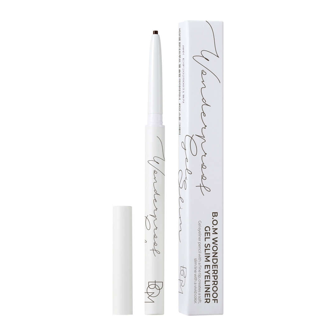 🎁 BOM Wonderproof Gel Slim Eyeliner - gelinis akių pravedimas (100% off)