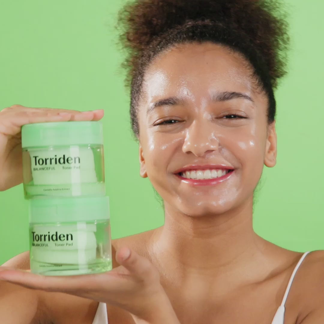Įkelti vaizdo įrašą: TORRIDEN BALANCEFUL Toner Pad - veido padeliai