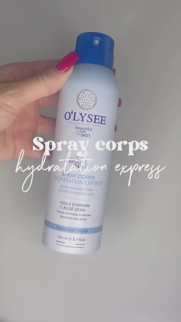 Įkelti vaizdo įrašą: O'LYSEE Express - purškiamas kūno pienelis, 150ml