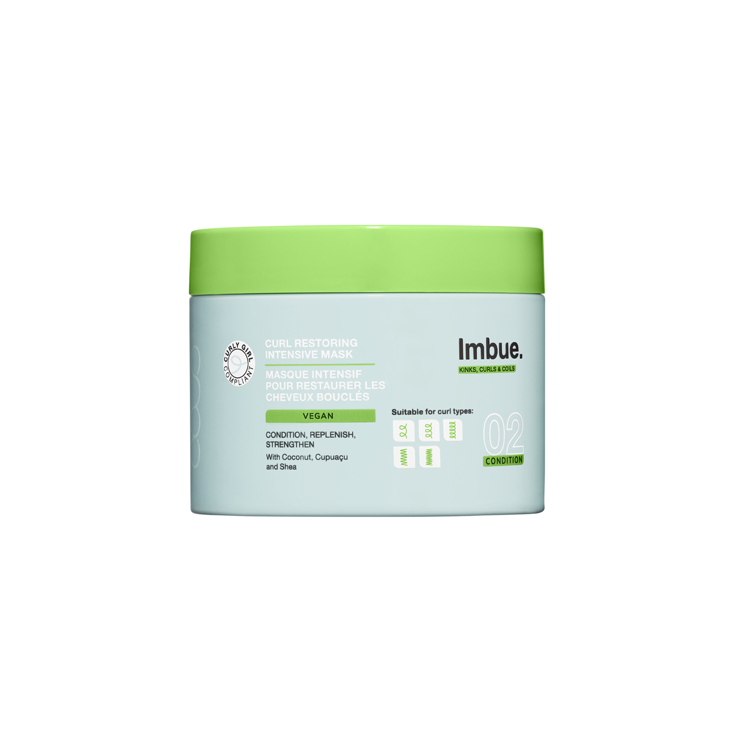 IMBUE Curls Restoring Intensive Mask - atkuriamoji kaukė